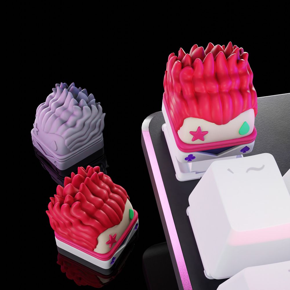 图片[3]-【全职猎人】键盘帽-3D合纵社-3D打印模型STL格式3mf格式免费下载！