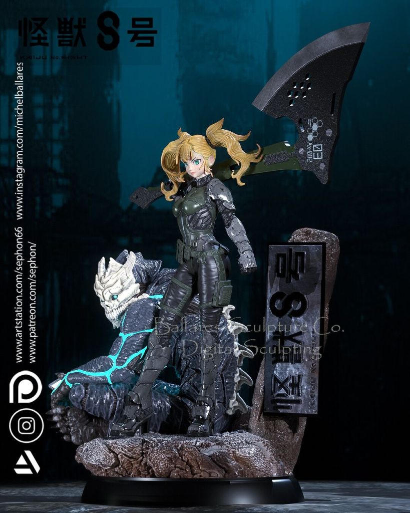 图片[4]-怪兽8号-3D合纵社-3D打印模型STL格式3mf格式免费下载！