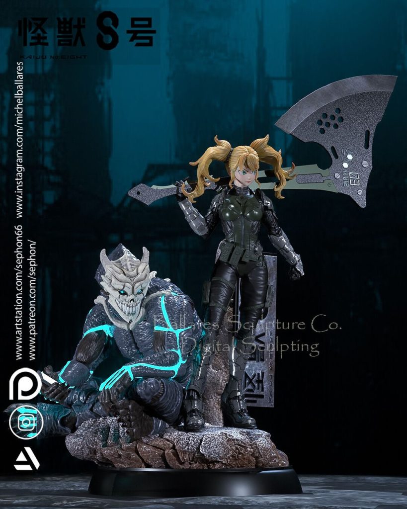 图片[3]-怪兽8号-3D合纵社-3D打印模型STL格式3mf格式免费下载！