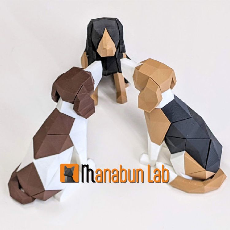 图片[6]-【拼图小动物】狗-3D合纵社-3D打印模型STL格式3mf格式免费下载！