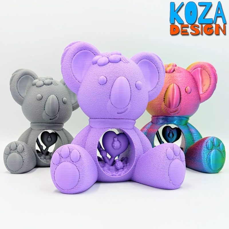 考拉-3D合纵社-3D打印模型STL格式3mf格式免费下载！