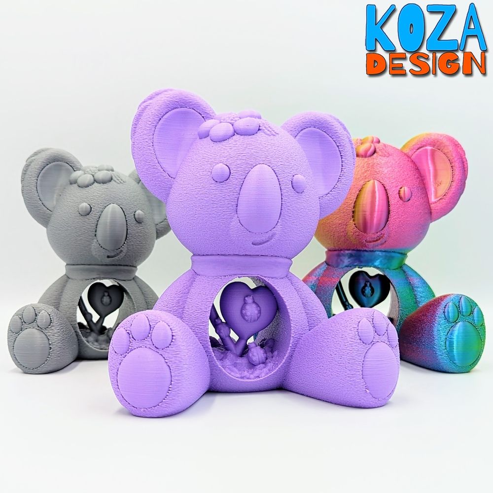 考拉-3D合纵社-3D打印模型STL格式3mf格式免费下载！