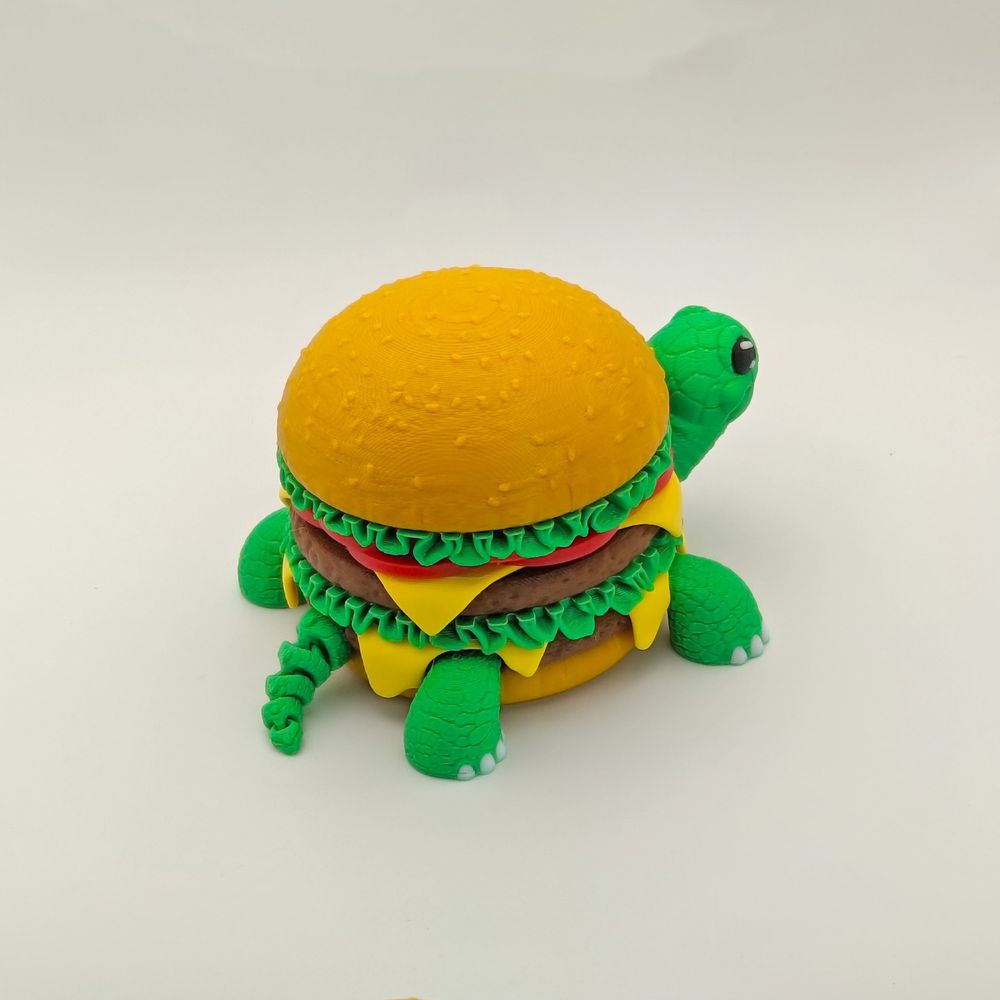 图片[3]-汉堡乌龟-3D合纵社-3D打印模型STL格式3mf格式免费下载！