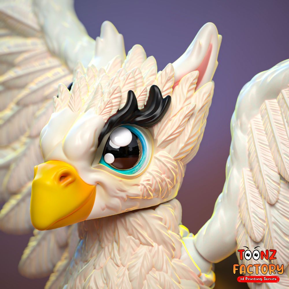 图片[2]-狮鹫兽-3D合纵社-3D打印模型STL格式3mf格式免费下载！