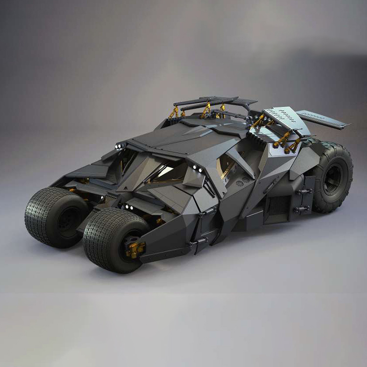 蝙蝠侠战车-3D合纵社-3D打印模型STL格式3mf格式免费下载！