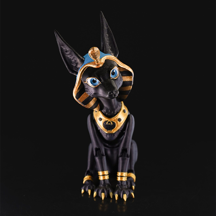 埃及猫-3D合纵社-3D打印模型STL格式3mf格式免费下载！
