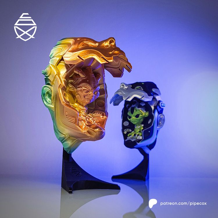 图片[4]-外星人面具-3D合纵社-3D打印模型STL格式3mf格式免费下载！