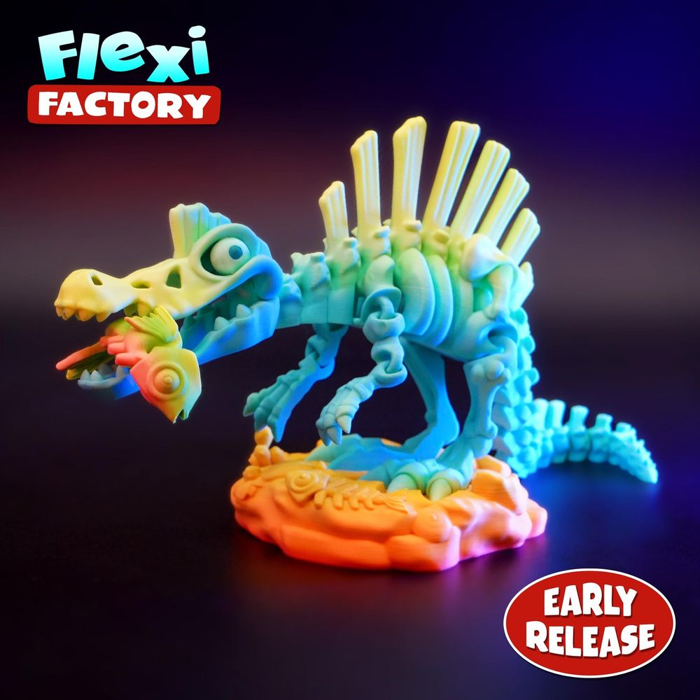 图片[4]-骨架棘龙-3D合纵社-3D打印模型STL格式3mf格式免费下载！