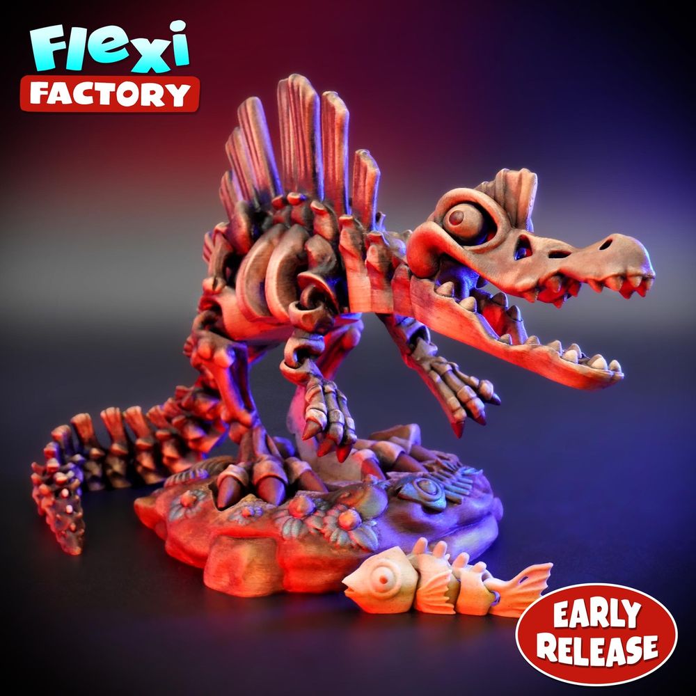 图片[2]-骨架棘龙-3D合纵社-3D打印模型STL格式3mf格式免费下载！