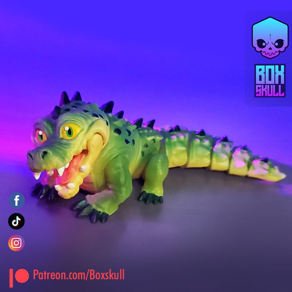 图片[3]-巨鳄-3D合纵社-3D打印模型STL格式3mf格式免费下载！