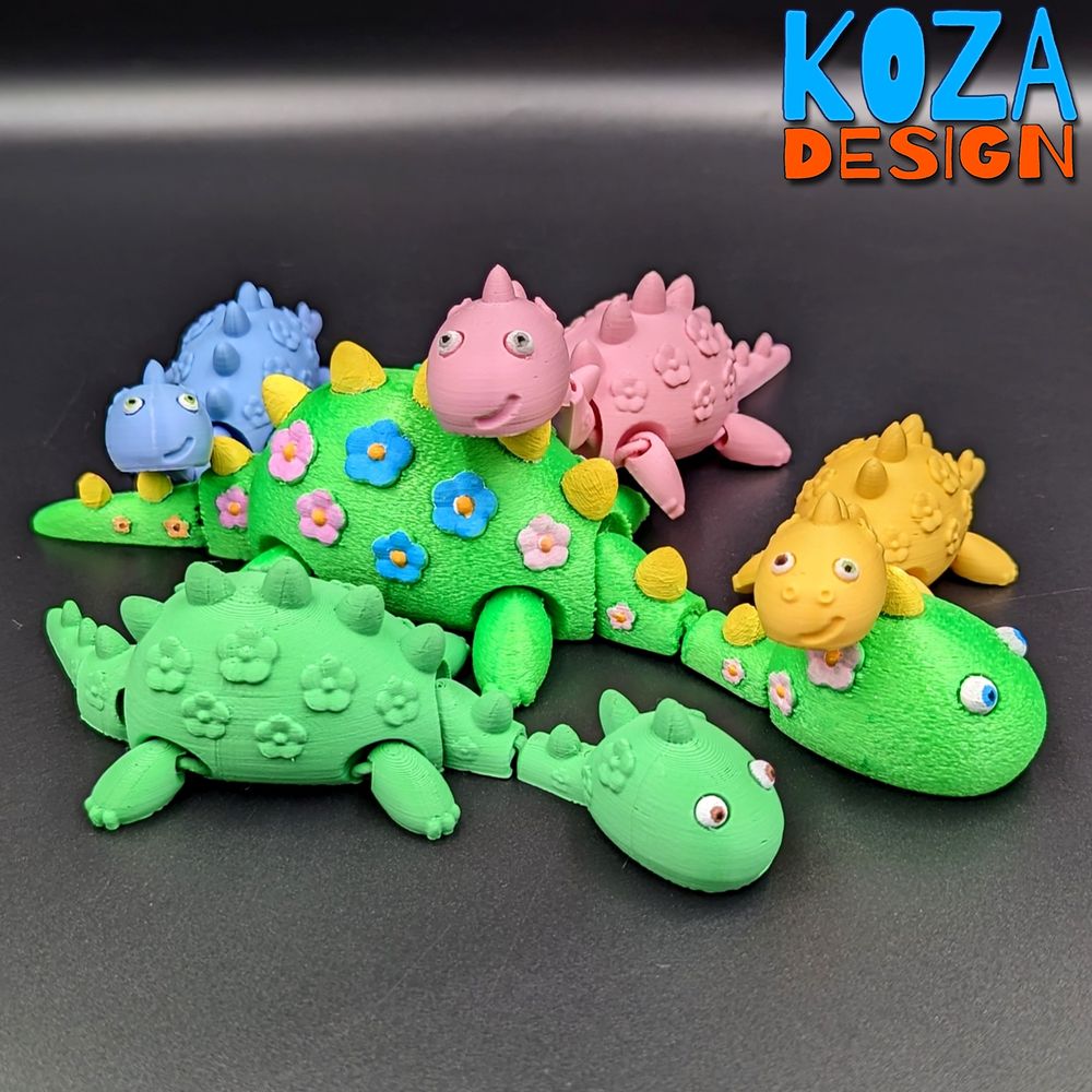 洛克内斯怪物-3D合纵社-3D打印模型STL格式3mf格式免费下载！