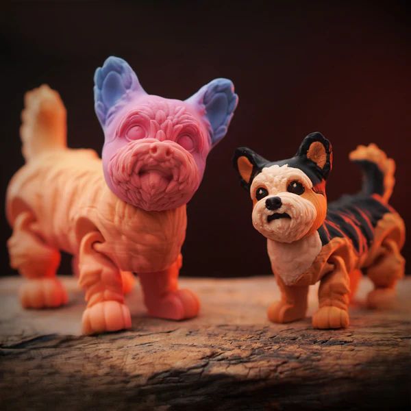 图片[3]-约克夏犬-3D合纵社-3D打印模型STL格式3mf格式免费下载！