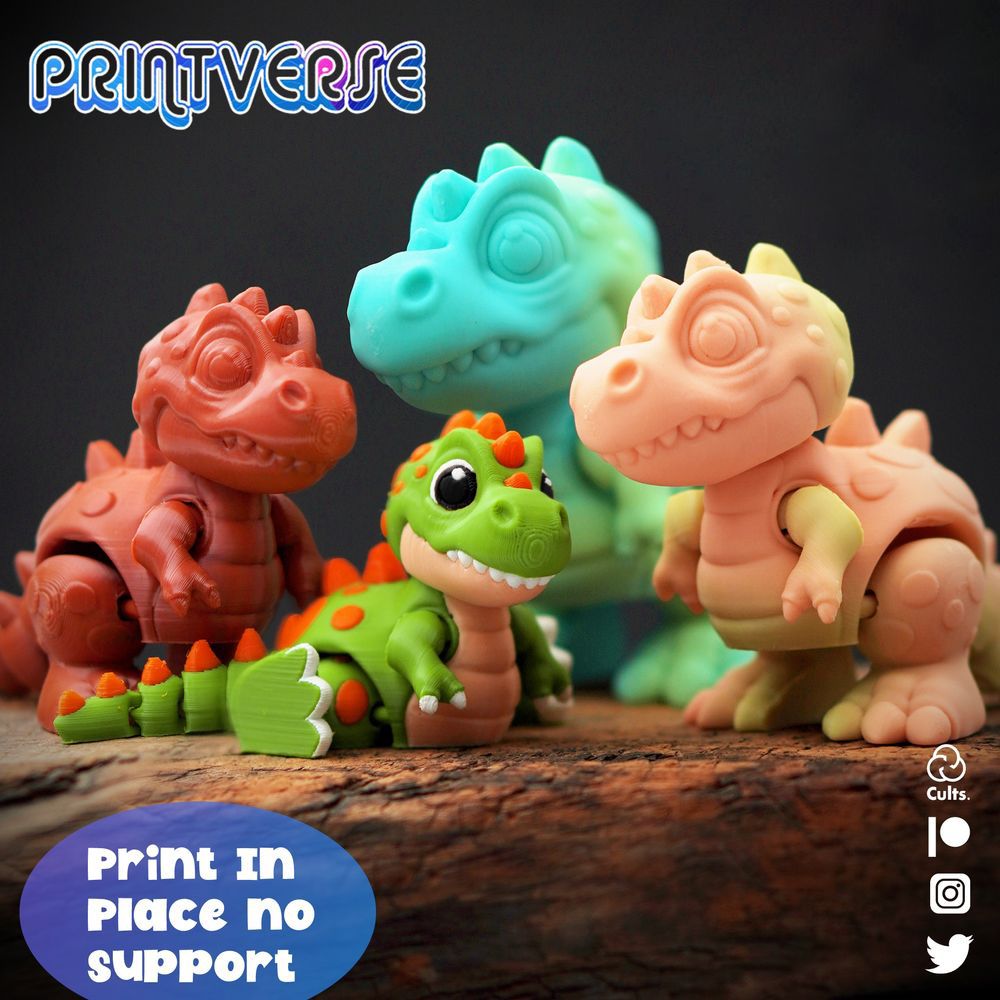 图片[4]-小霸王龙-3D合纵社-3D打印模型STL格式3mf格式免费下载！