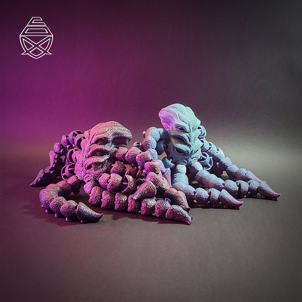 克苏鲁-3D合纵社-3D打印模型STL格式3mf格式免费下载！