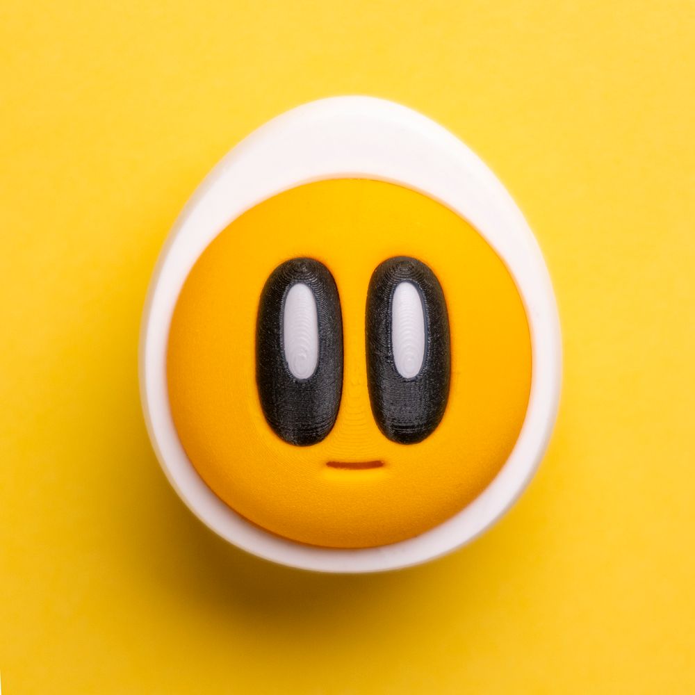 图片[2]-鸡蛋和蛋黄-3D合纵社-3D打印模型STL格式3mf格式免费下载！