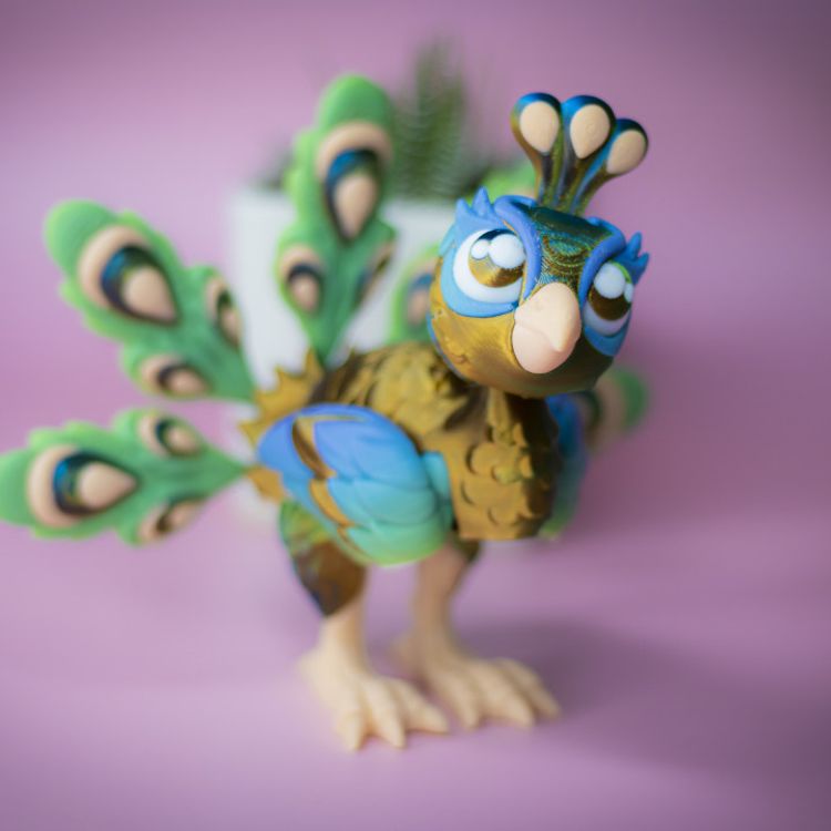 图片[2]-雄孔雀-3D合纵社-3D打印模型STL格式3mf格式免费下载！