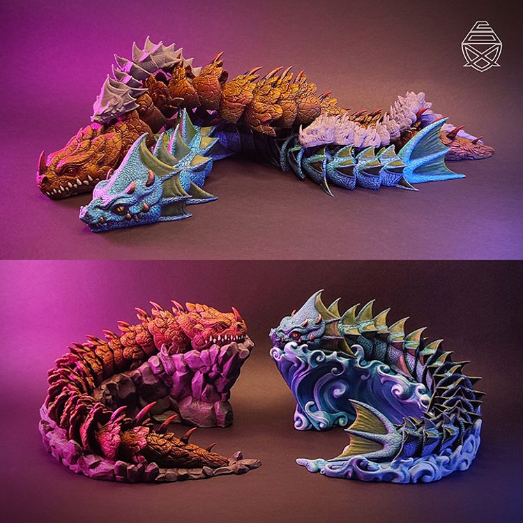 图片[4]-海蛇、路蛇-3D合纵社-3D打印模型STL格式3mf格式免费下载！