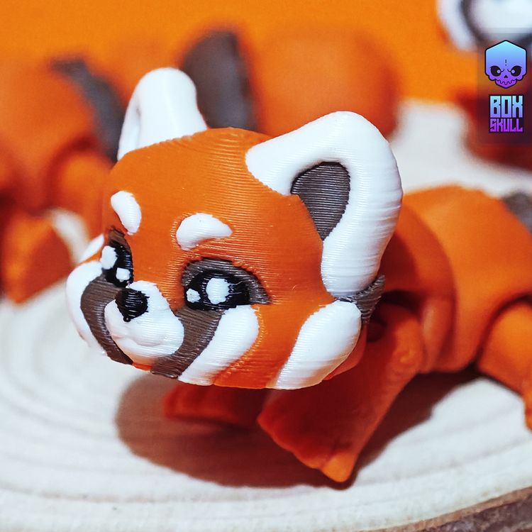 图片[3]-小熊猫-3D合纵社-3D打印模型STL格式3mf格式免费下载！