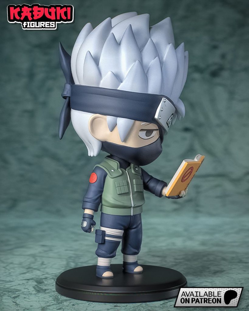 图片[4]-【火影忍者】卡卡西-3D合纵社-3D打印模型STL格式3mf格式免费下载！