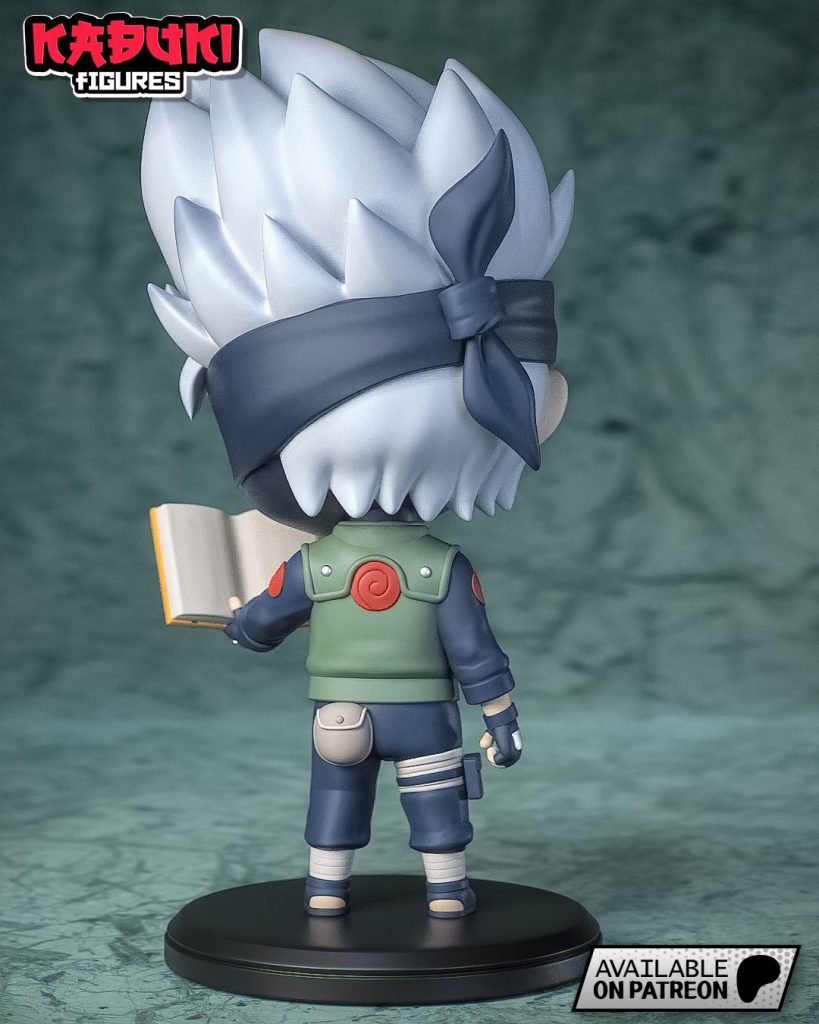 图片[3]-【火影忍者】卡卡西-3D合纵社-3D打印模型STL格式3mf格式免费下载！