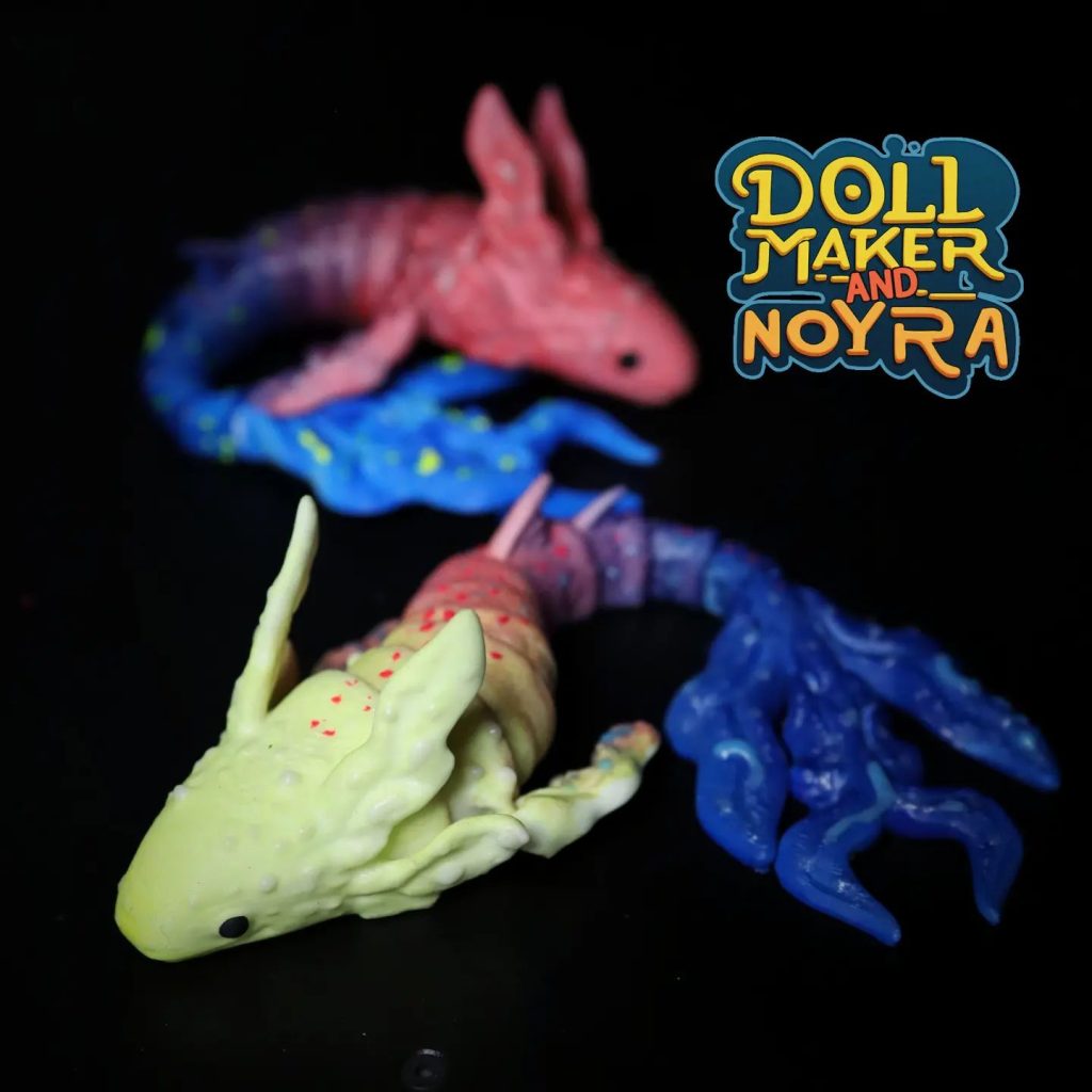 图片[4]-蝾螈锦鲤-3D合纵社-3D打印模型STL格式3mf格式免费下载！