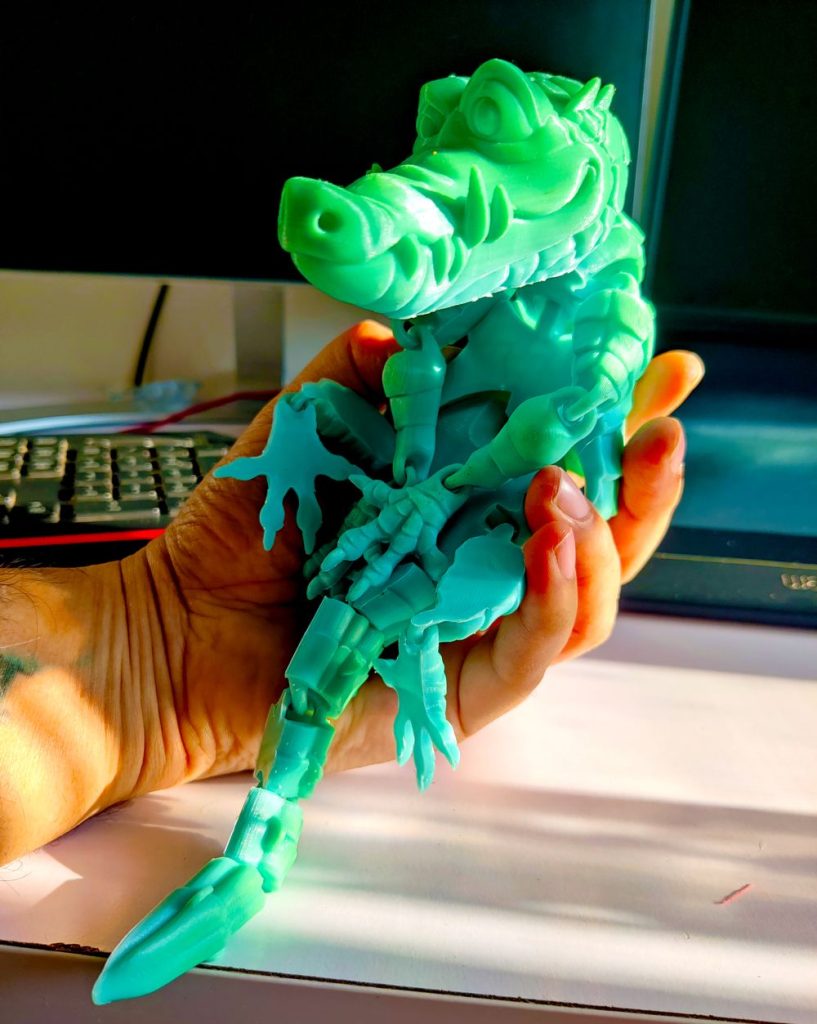 图片[3]-鳄鱼-3D合纵社-3D打印模型STL格式3mf格式免费下载！