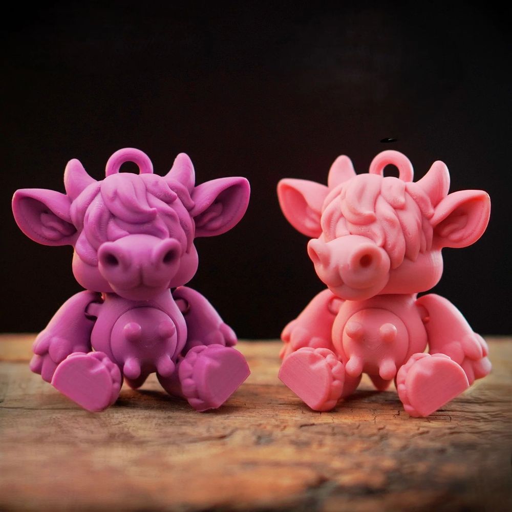 图片[4]-奶牛钥匙链-3D合纵社-3D打印模型STL格式3mf格式免费下载！