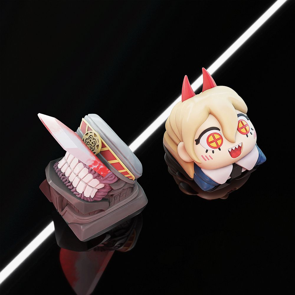 图片[3]-电锯人键盘帽-3D合纵社-3D打印模型STL格式3mf格式免费下载！