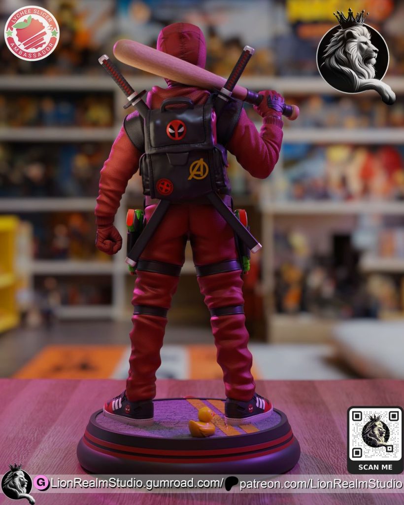 图片[4]-死侍-3D合纵社-3D打印模型STL格式3mf格式免费下载！