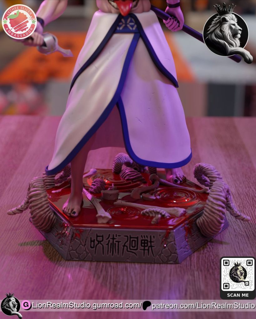 图片[3]-【咒术回战】宿傩-3D合纵社-3D打印模型STL格式3mf格式免费下载！