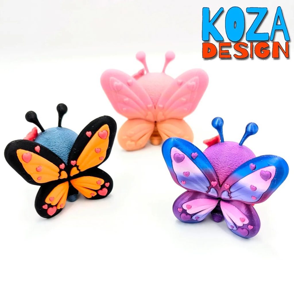 图片[3]-蝴蝶-3D合纵社-3D打印模型STL格式3mf格式免费下载！