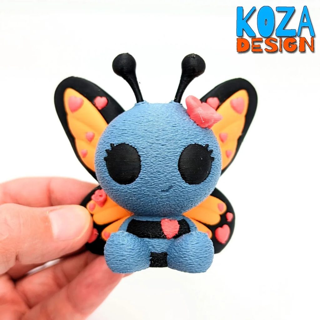 图片[2]-蝴蝶-3D合纵社-3D打印模型STL格式3mf格式免费下载！