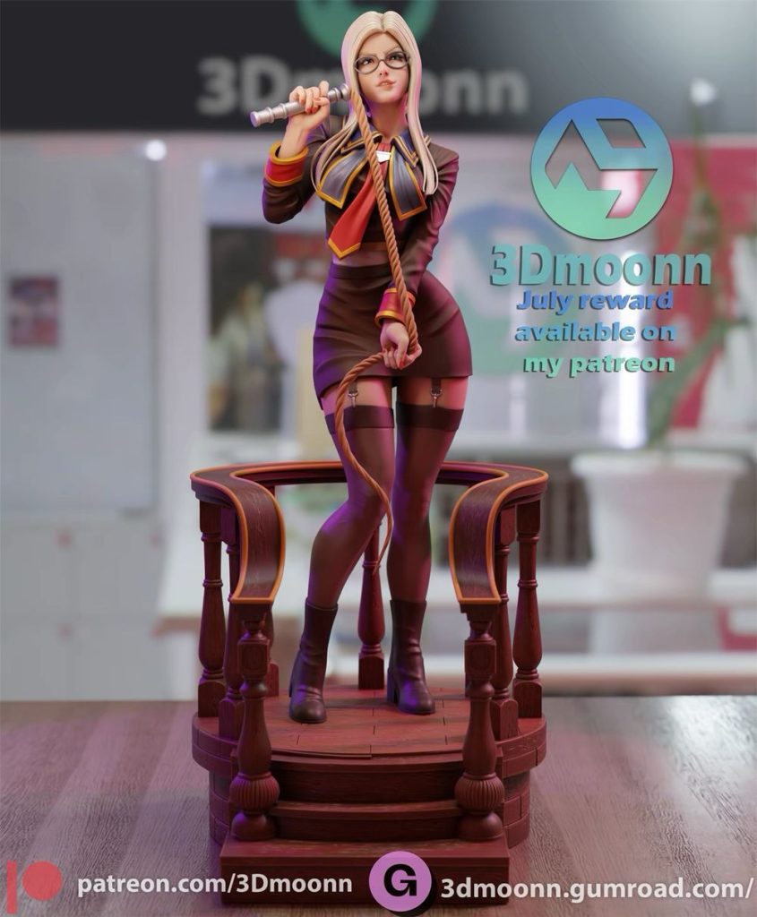 图片[3]-【最终幻想】奇丝迪丝-3D合纵社-3D打印模型STL格式3mf格式免费下载！