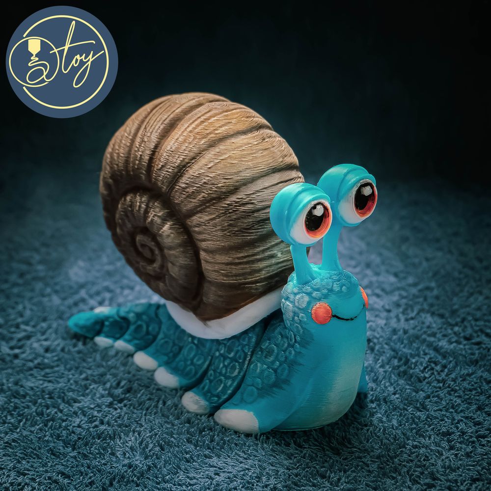 图片[3]-蜗牛-3D合纵社-3D打印模型STL格式3mf格式免费下载！