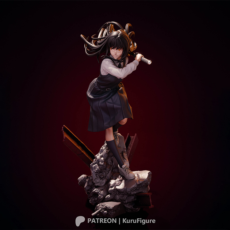 图片[4]-【电锯人】阿萨-3D合纵社-3D打印模型STL格式3mf格式免费下载！