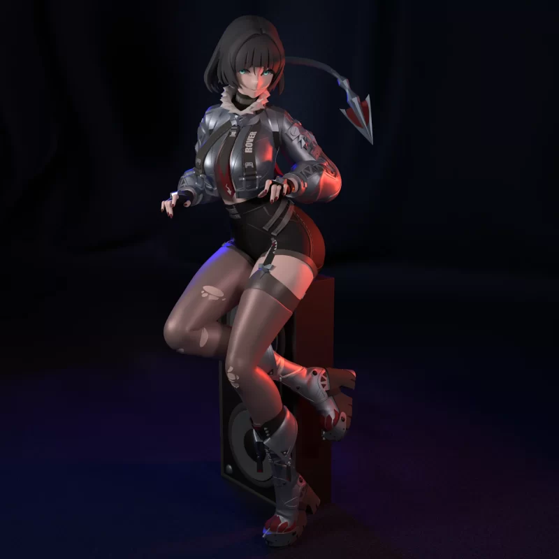 【绝区零】简·杜-3D合纵社-3D打印模型STL格式3mf格式免费下载！