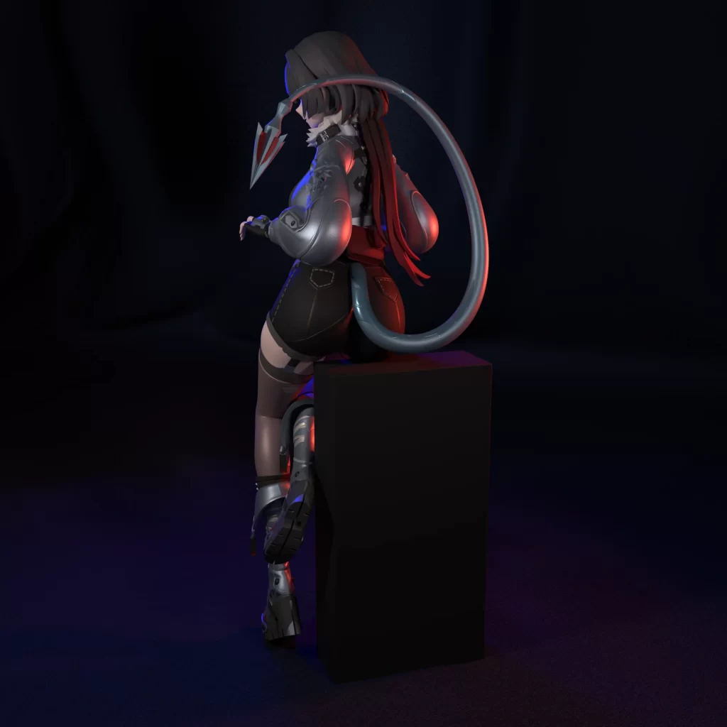 图片[3]-【绝区零】简·杜-3D合纵社-3D打印模型STL格式3mf格式免费下载！