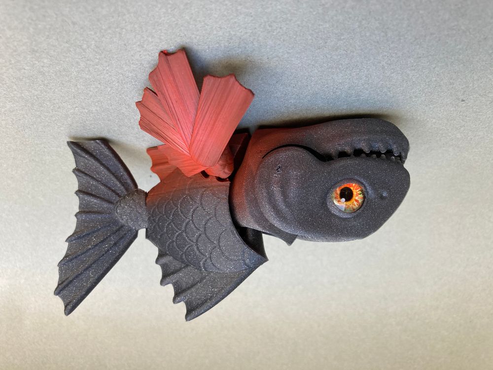 食人鱼-3D合纵社-3D打印模型STL格式3mf格式免费下载！