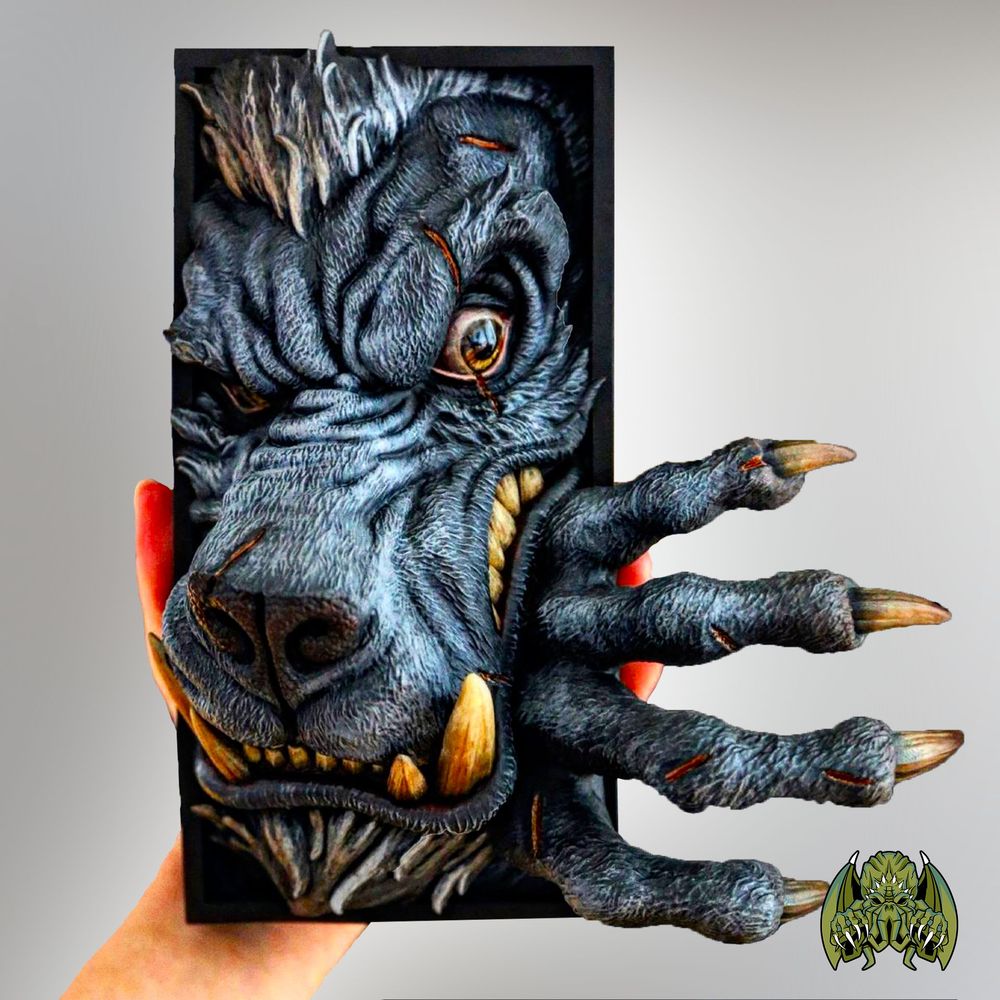 图片[4]-狼人书立-3D合纵社-3D打印模型STL格式3mf格式免费下载！