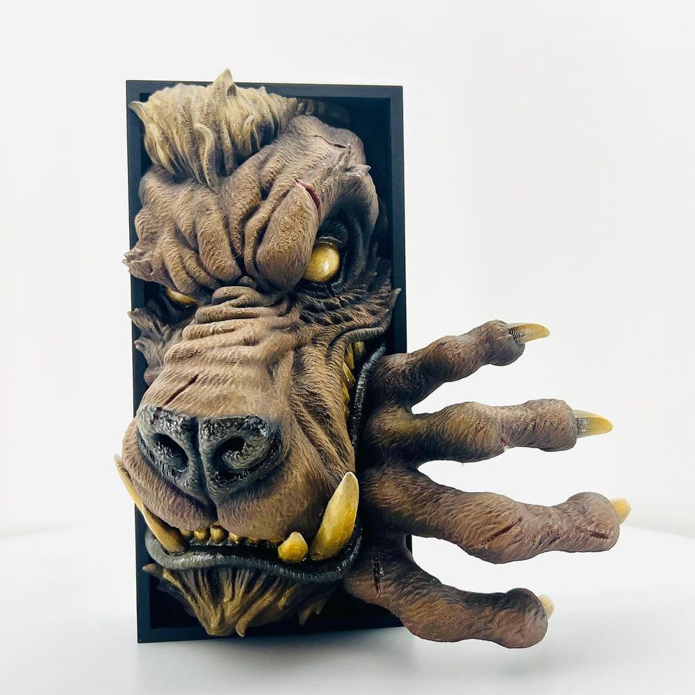 图片[3]-狼人书立-3D合纵社-3D打印模型STL格式3mf格式免费下载！