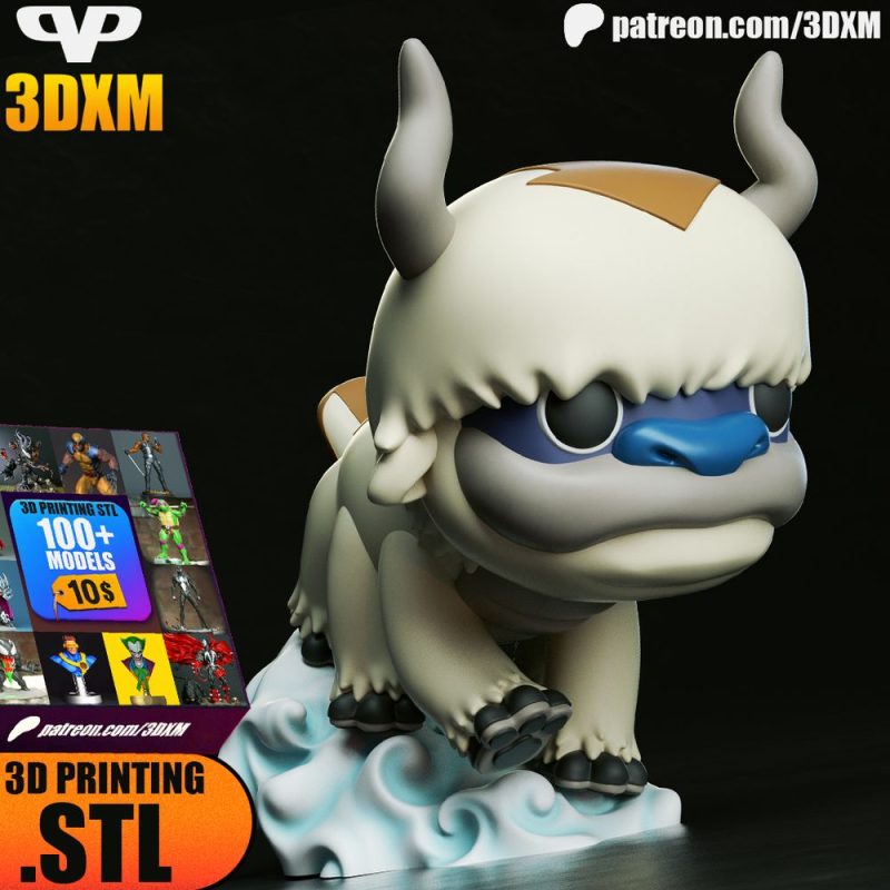 飞天蛮牛-3D合纵社-3D打印模型STL格式3mf格式免费下载！