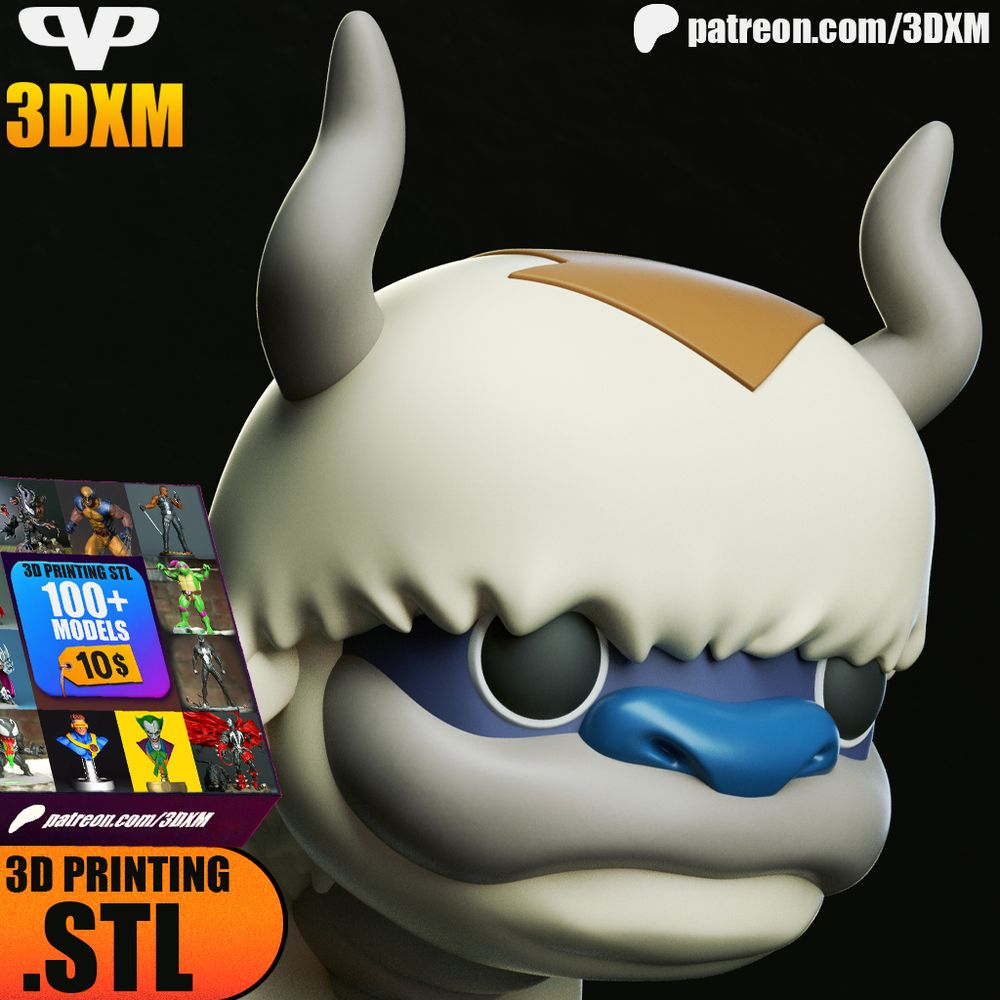 图片[5]-飞天蛮牛-3D合纵社-3D打印模型STL格式3mf格式免费下载！