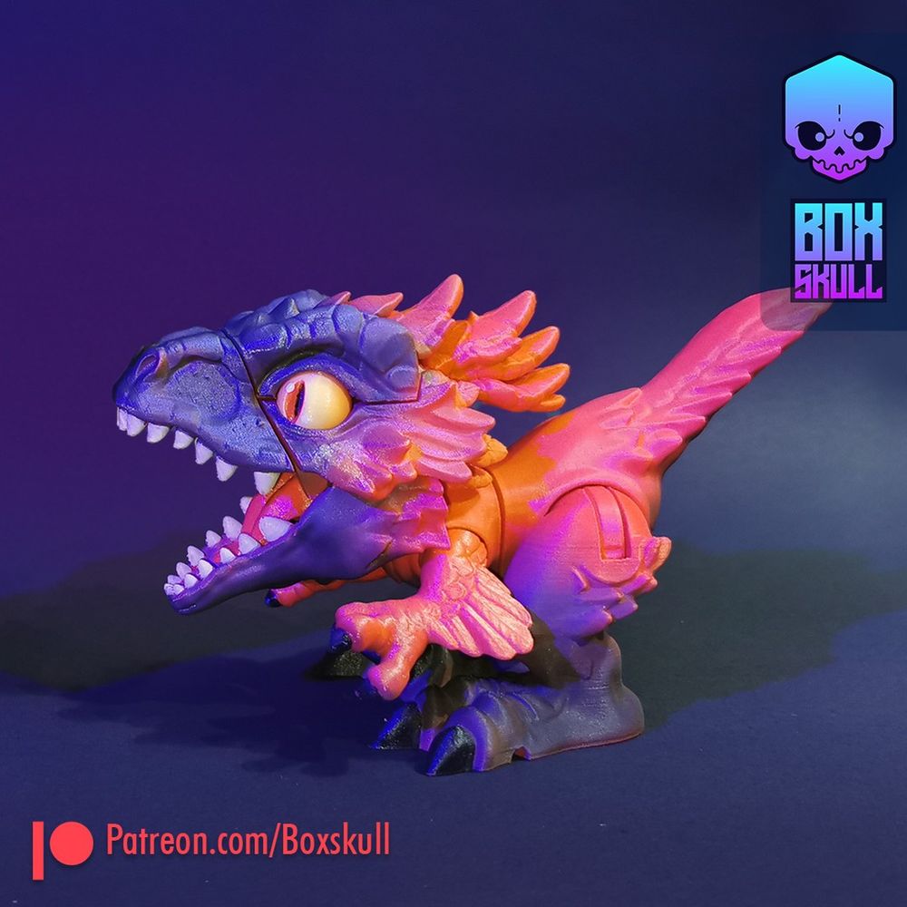 图片[4]-烈火迅猛龙-3D合纵社-3D打印模型STL格式3mf格式免费下载！