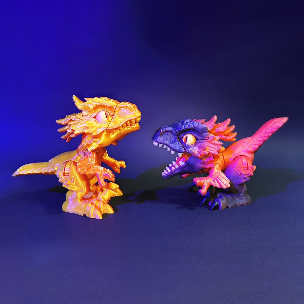 图片[3]-烈火迅猛龙-3D合纵社-3D打印模型STL格式3mf格式免费下载！