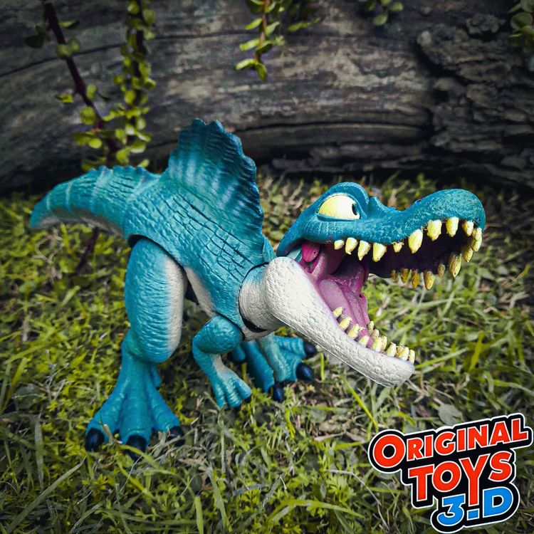 棘背龙-3D合纵社-3D打印模型STL格式3mf格式免费下载！