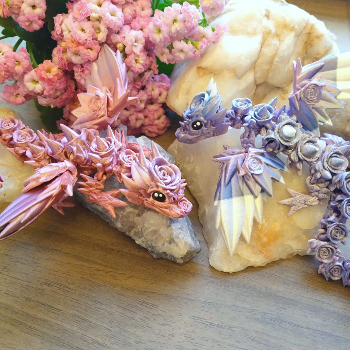 图片[3]-玫瑰龙-3D合纵社-3D打印模型STL格式3mf格式免费下载！