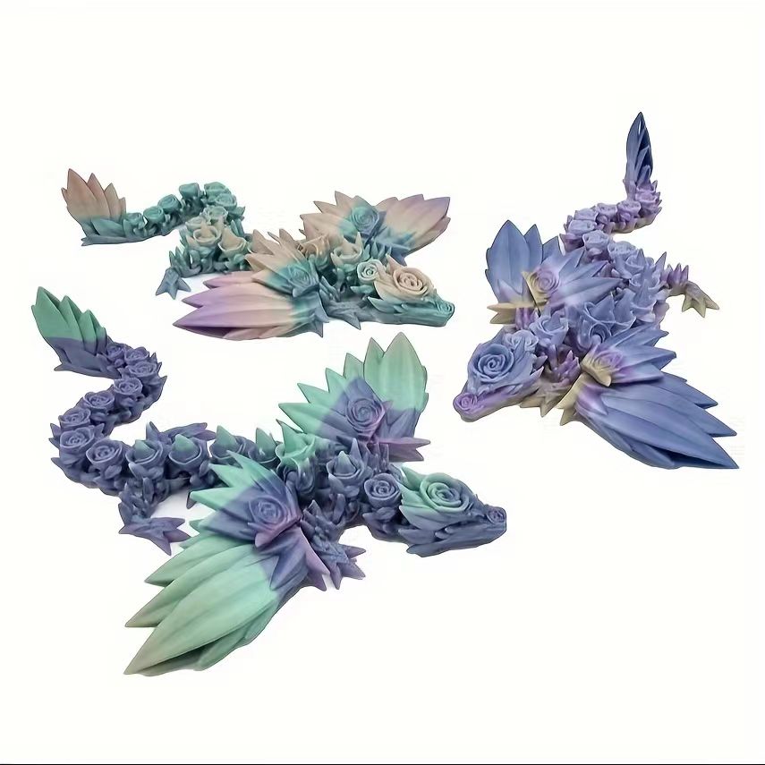 图片[2]-玫瑰龙-3D合纵社-3D打印模型STL格式3mf格式免费下载！