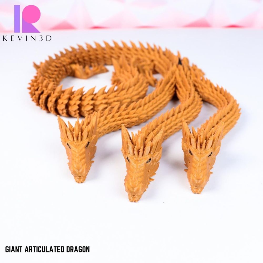 图片[3]-三头龙-3D合纵社-3D打印模型STL格式3mf格式免费下载！