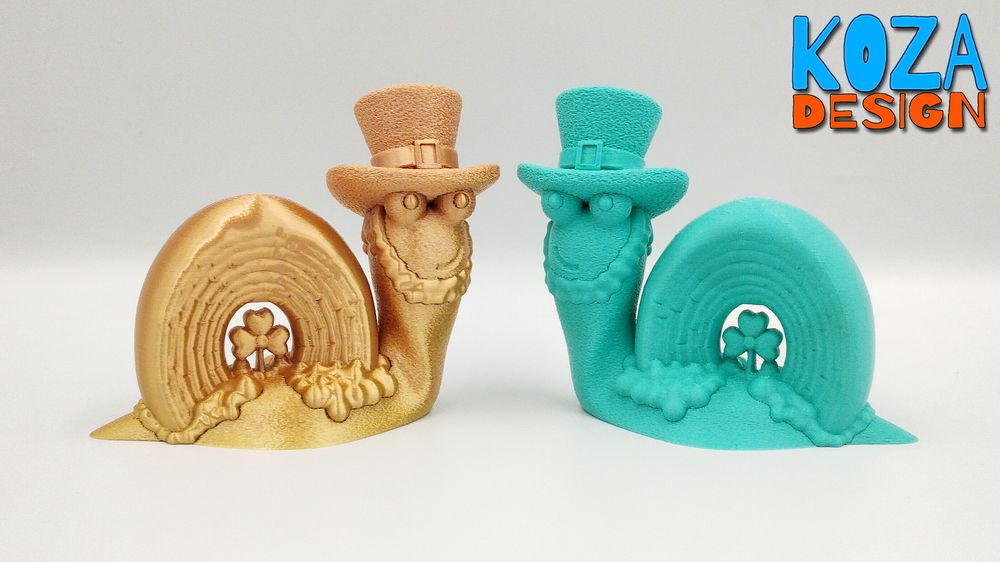 图片[2]-幸运蜗牛-3D合纵社-3D打印模型STL格式3mf格式免费下载！