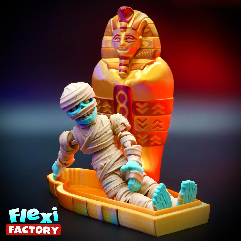 木乃伊-3D合纵社-3D打印模型STL格式3mf格式免费下载！